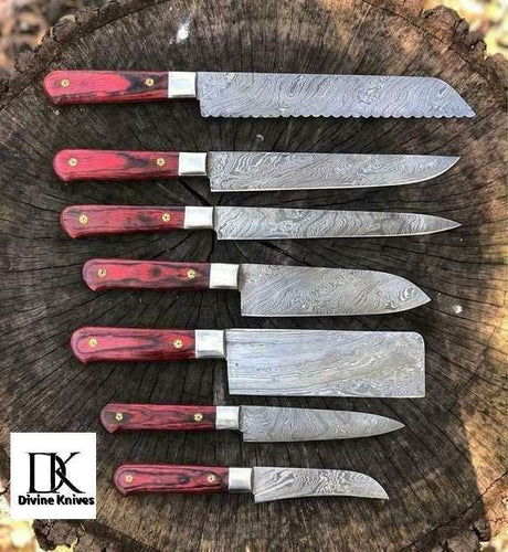 Chef Knife – damascus , nan handle