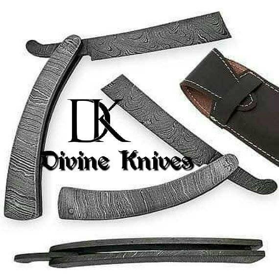 DK-0099 Handmade Sweeney Todd Barber Straight Razor .