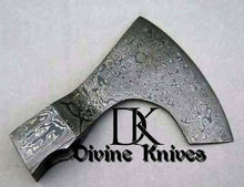 Load image into Gallery viewer, Custom  Handmade Damascus steel hatchet head DK-0105