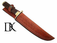 Load image into Gallery viewer, Custom Handmade Damascus Steel Hunting Knife / Camping Knife /  Practical Knife DK-0025