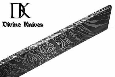 Custom Handmade Damascus Steel Billet bar /  For  Knife making DK-0054.