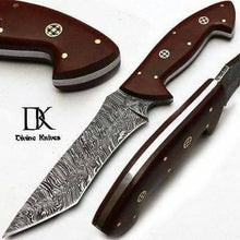 Load image into Gallery viewer, Handmade Damascus Steel Hunting Skinner Knife - 10.00 Inches/  Fixed Blade Knife DK-0163