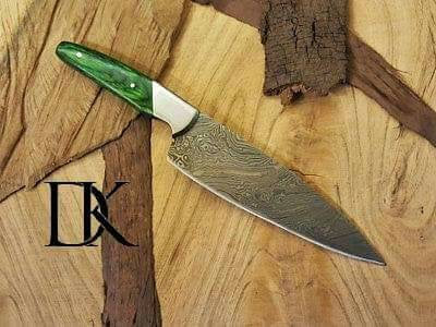 Damascus steel kitchen knife / chopper DK-0134