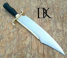 Load image into Gallery viewer, Custom Handmade 20 Inche Bowie Knife /Micarta Handle/ Fighting Knife/ Hunting Knife DK-0148