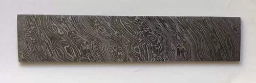 8 Inch Damascus Steel Blank Billet/Bar Firestorm Pattern For Knife Making.DE-0053