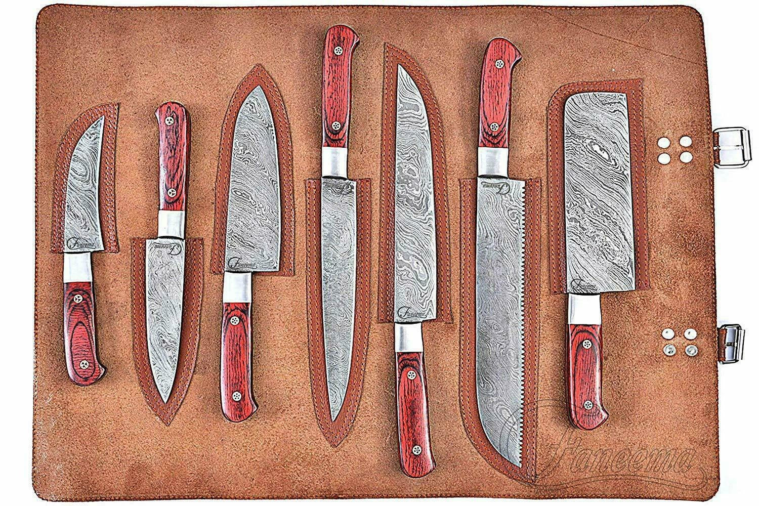 Chef Knife – damascus , nan handle