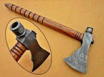 Axe – damascus , nan handle