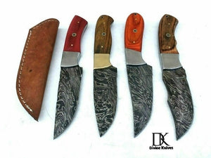 Skinner Knife – damascus , nan handle
