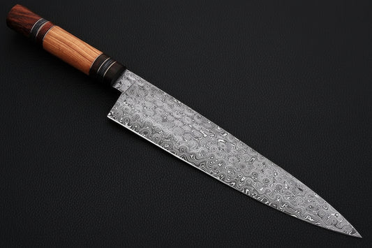Custom Made Damascus Steel Chef Knife DK-0358