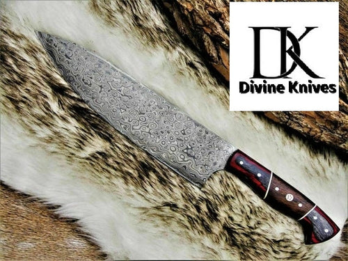 Chef Knife – damascus , nan handle