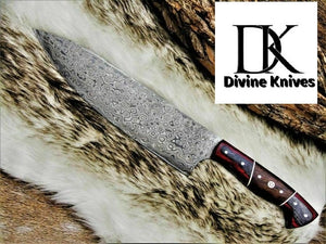 Chef Knife – damascus , nan handle