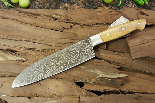 Custom Handmade Damascus Steel Chef knife/Kitchen Knife/Perfect DK-0334