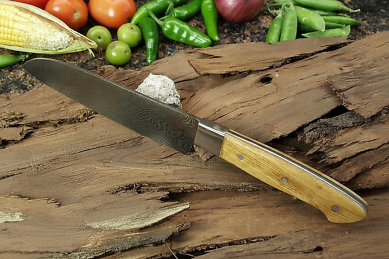 Custom Handmade Damascus Steel Chef knife/Kitchen Knife/Perfect DK-0334