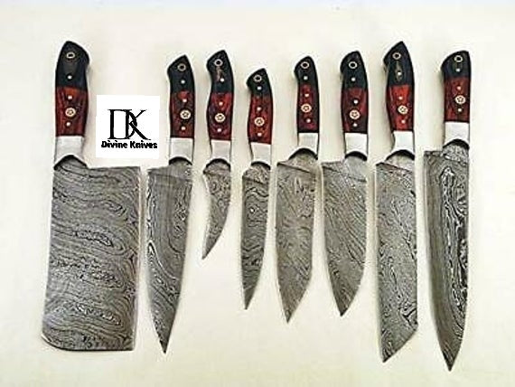 Chef Knife – damascus , nan handle