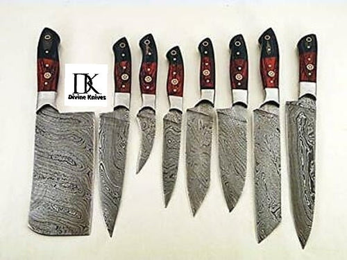 Chef Knife – damascus , nan handle