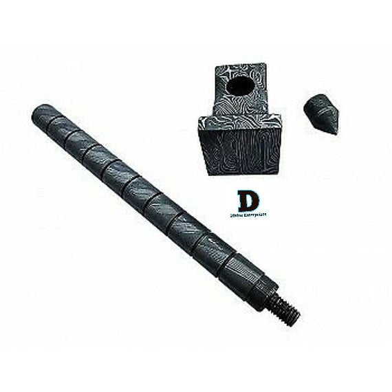 Hand made Damascus steel viking hammer Divine Enterprises