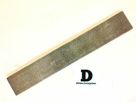 Custom Handmade Damascus Steel Twisted Pattern billet bar/ knife making DE-0062