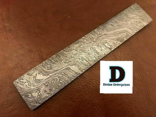 Hand Forged Damascus Steel Billet-Bar-Knife-Razor Making Supplies DE-0059
