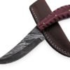 Handmade Bush craft Knife Damascus Steel DK-0403