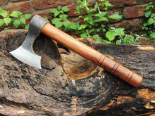 Load image into Gallery viewer, Handmade Damascus Steel Tomahawk Axe DK-0426