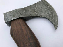 Load image into Gallery viewer, Handmade Damascus Steel Tomahawk Axe  DK_0427