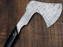Load image into Gallery viewer, Handmade Damascus Steel Tomahawk Axe DK-0435
