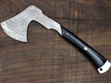 Load image into Gallery viewer, Handmade Damascus Steel Tomahawk Axe DK-0435