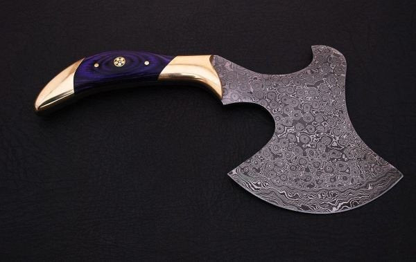 Handmade Axe Damascus Steel DK_0437