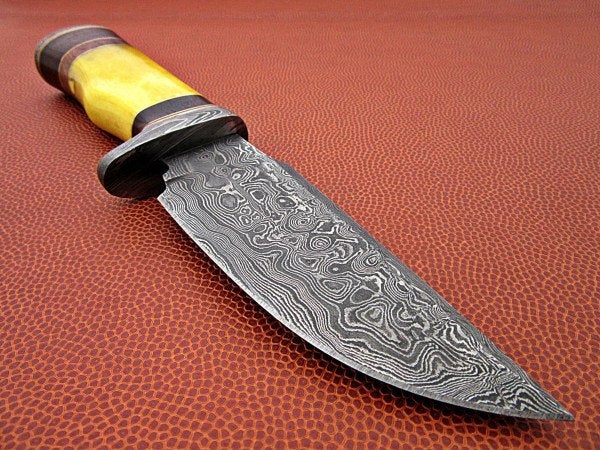 Custom Handmade Bowie Knife | Hunting Knives By JW SteelCrafts