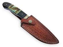 Load image into Gallery viewer, Custom Handmade Bowie Knife Damascus Steel | Hunting Knives DK-048