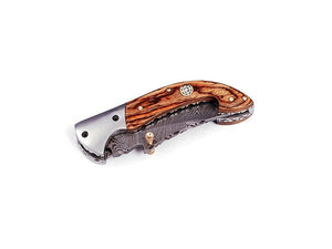 Handmade Folding Knife Damascus Steel