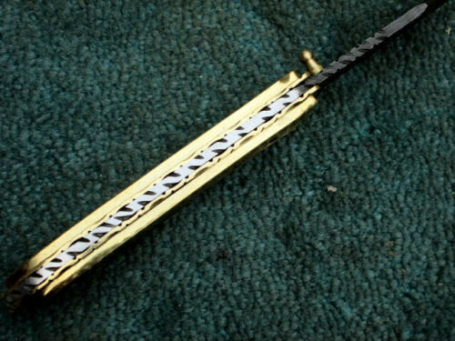 Handmade Folding Knife Damascus Steel DK-0508