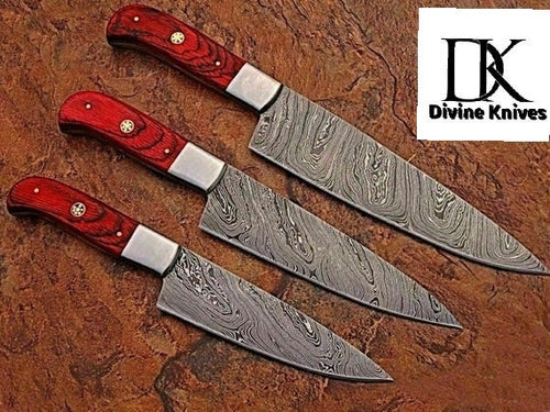 Chef Knife – damascus , nan handle