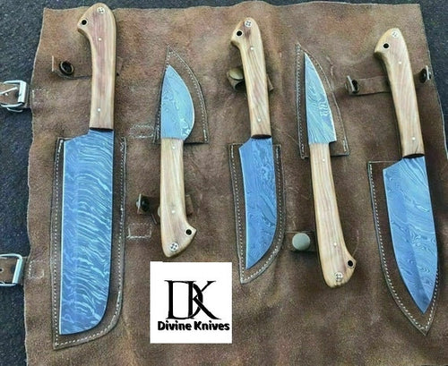 Chef Knife – damascus , nan handle