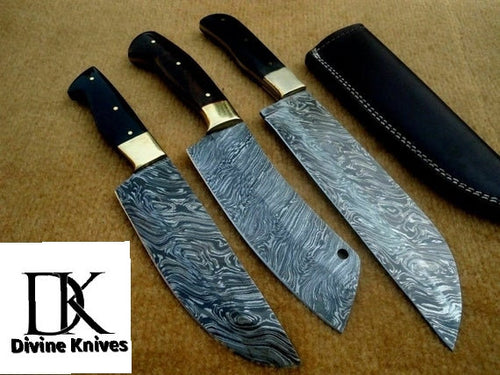 Chef Knife – damascus , nan handle