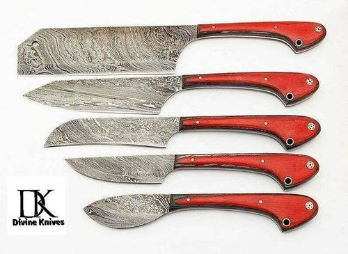 Chef Knife – damascus , nan handle
