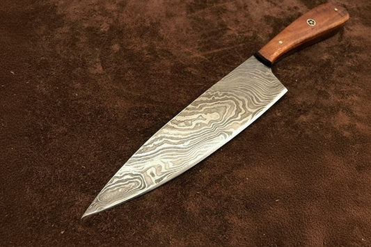 Handmade Damascus Steel Chef Knife- Kitchen Knife/Perfect Gift DK-0906