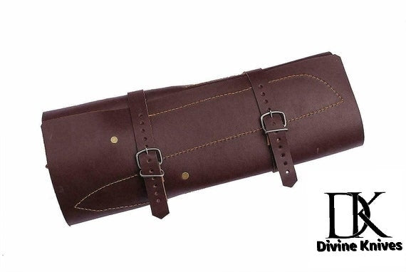 Handmade Damascus Steel Professional Kitchen Knives 8 pcs /Perfect Gift DK-0343