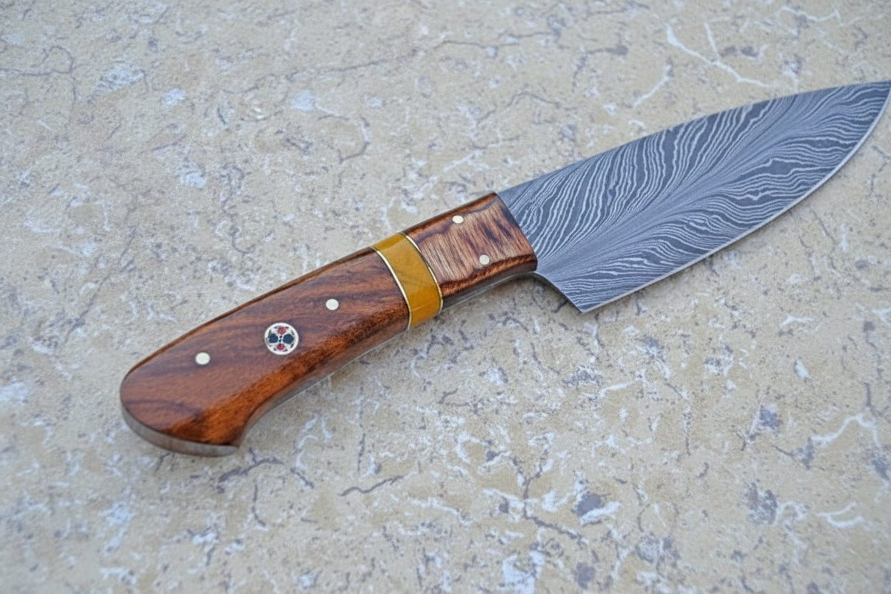 Custom Hand Made Damascus chef Knife DK-0320