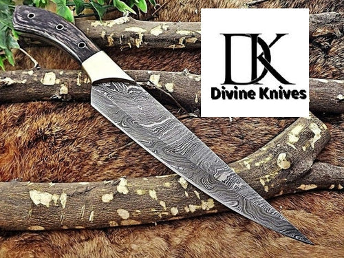 Chef Knife – damascus , nan handle