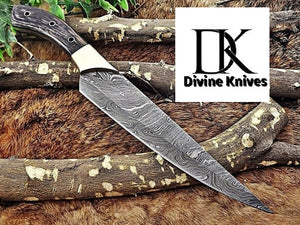 Chef Knife – damascus , nan handle