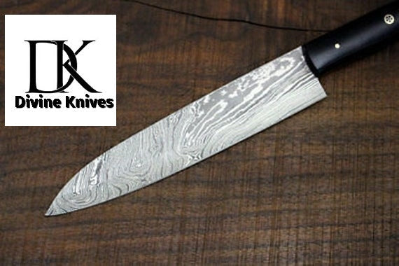 Lot of 3 Handmade Damascus Steel Blade Blank-Scottish Dirk-Knife Making DK-0182