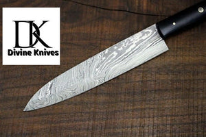 Lot of 3 Handmade Damascus Steel Blade Blank-Scottish Dirk-Knife Making DK-0182