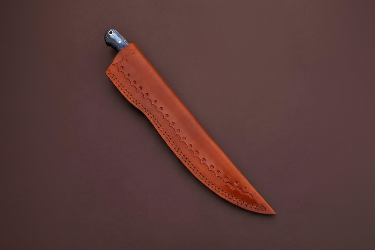 Handmade Damascus Steel Chef Kitchen Fillet Knife' Pakka Wood Handle DK-0395