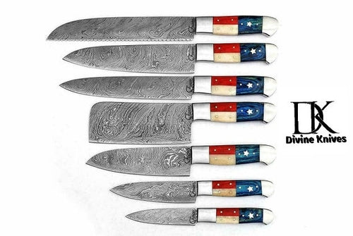 Chef Knife – damascus , nan handle