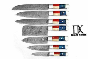 Chef Knife – damascus , nan handle