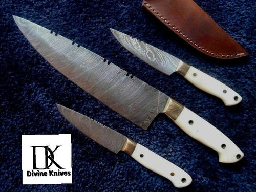 Chef Knife – damascus , nan handle