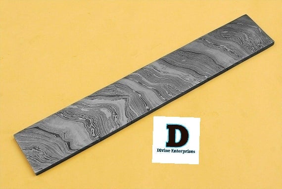 Hand Forged Damascus Steel Billet-Bar-Knife-Razor Making Supplies DE-0058