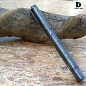 Damascus Knife Handmade - 05'' Damascus steel pen Parker ink filler DE-0081