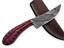 Load image into Gallery viewer, Handmade Bush craft Knife Damascus Steel DK-0403